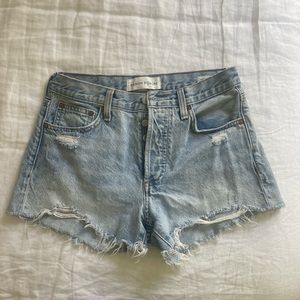 Aritzia Denim Forum Ex Boyfriend Shorts